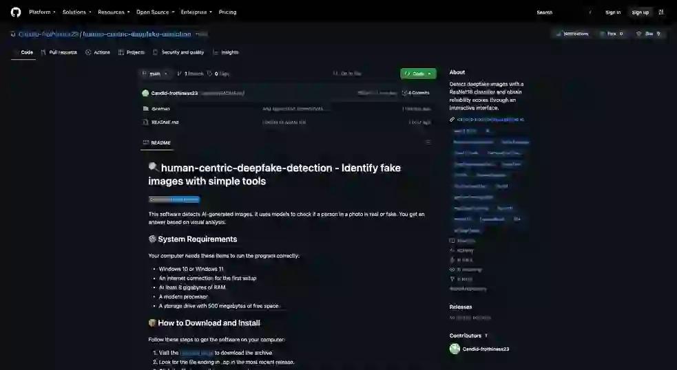 Candid-frothiness23/human-centric-deepfake-detection 项目截图 1