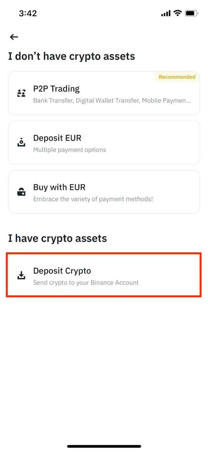 必安App数字货币充值选项已标出